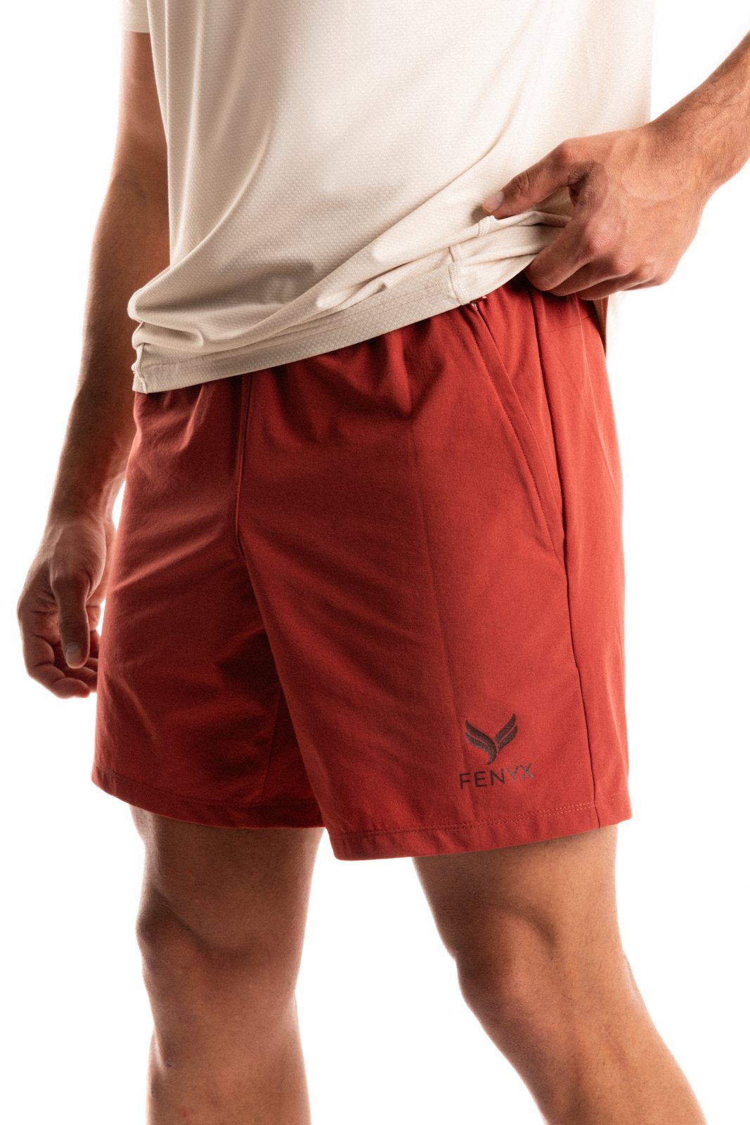 Fenyx Pace Shorts - Brick